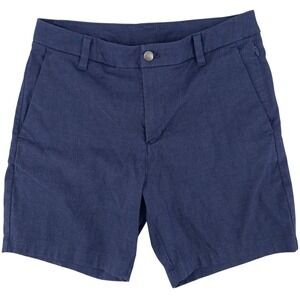 Lululemon Men's 30 Commission Shorts Blue‎ Classic Fit 7" Inseam Chino LM7AUDS